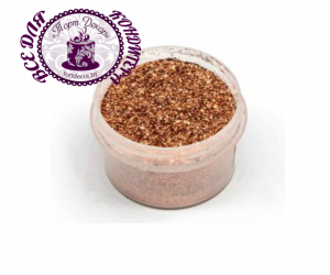 Блестки пищевые Медный 10г